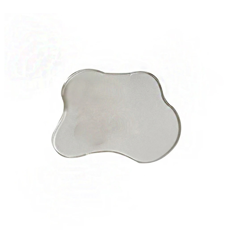 Dessous de Verre Organique en Acrylique Transparent