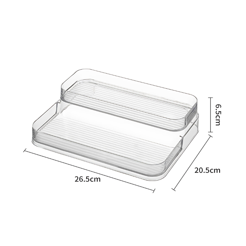 Présentoir Parfum Acrylique Transparent à 2 ou 3 Niveaux