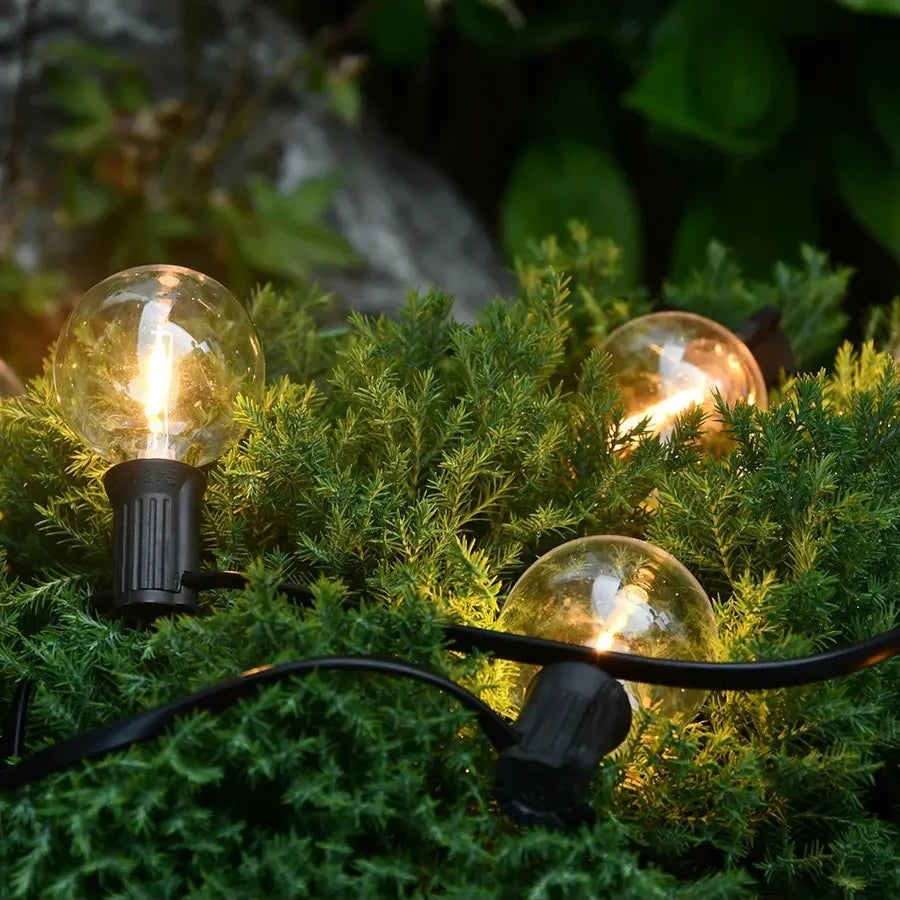Guirlande Lumineuse Guinguette pour Extérieur – Ambiance Chaleureuse et Authentique