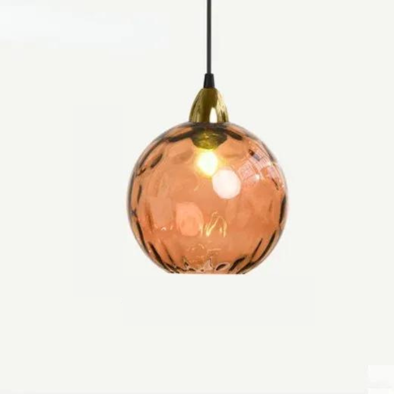 LumièreVerre | Suspension en Verre Sphérique | Éclairage Élégant et Moderne