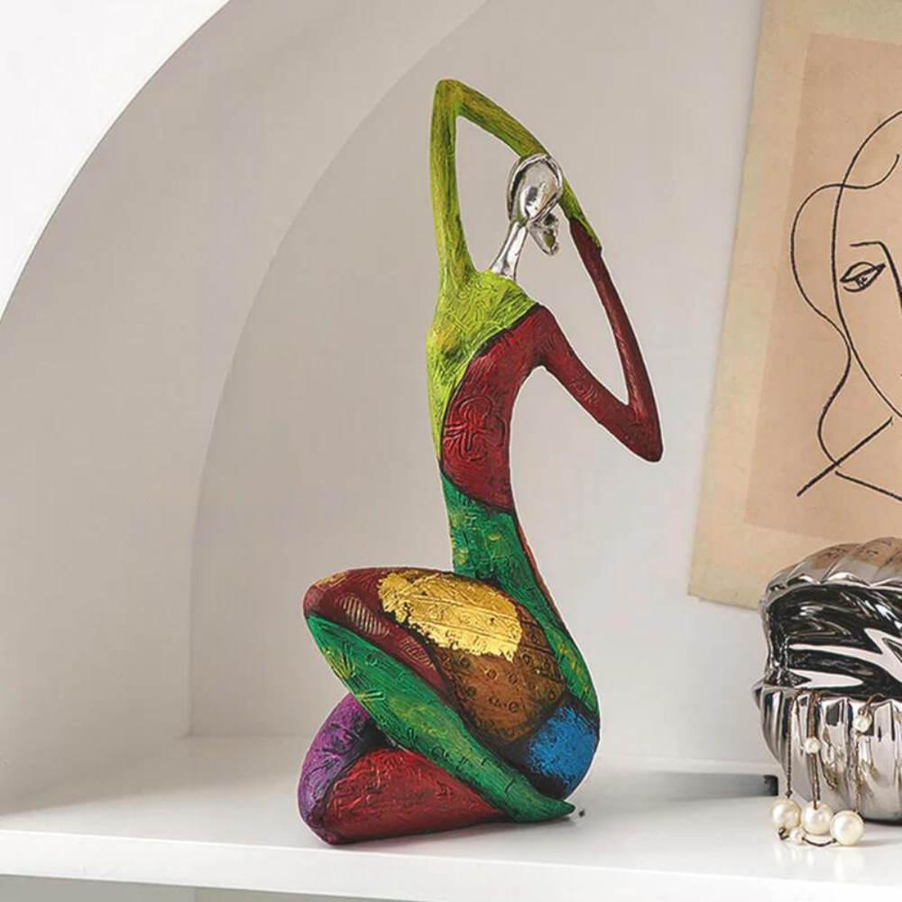 Sculptures Féminines Abstraites – Élégance, Force et Identité en Couleur