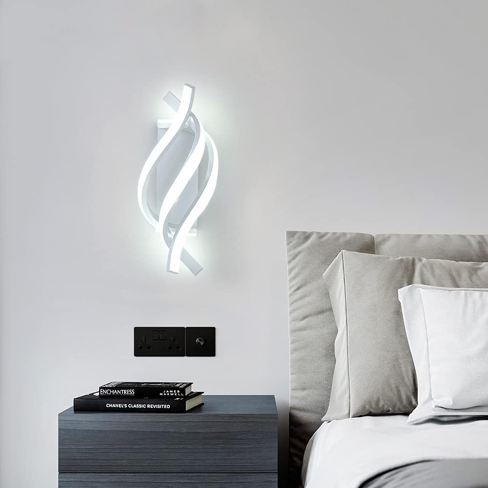 Applique Murale LED 22W Moderne Design en Spirale