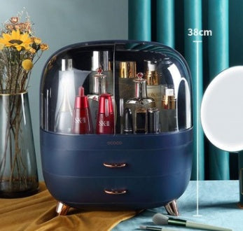 Boîte de Rangement Cosmétique | Tiroir de Bureau Anti-Poussière - Pratique et Élégante