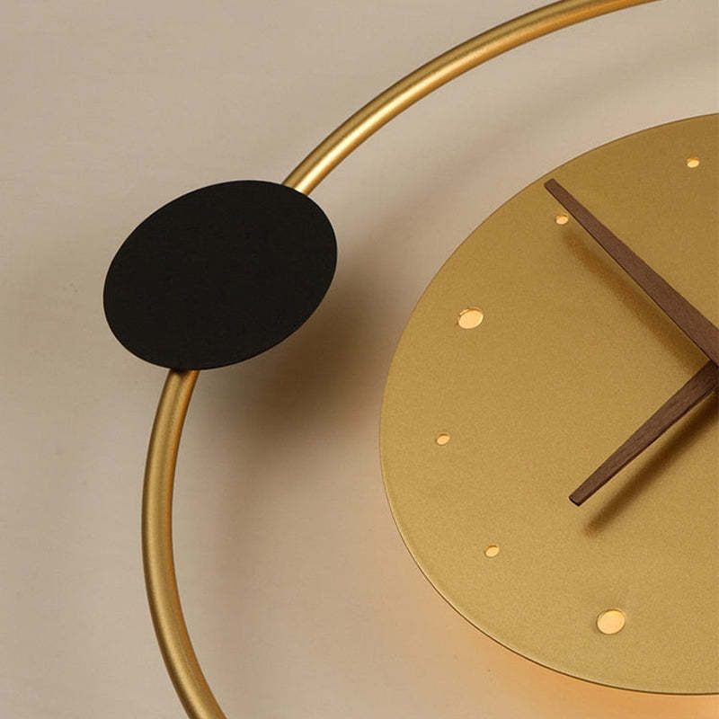 LumiClock – Horloge Murale LED Design pour une Décoration Moderne et Éclairage Ambiant