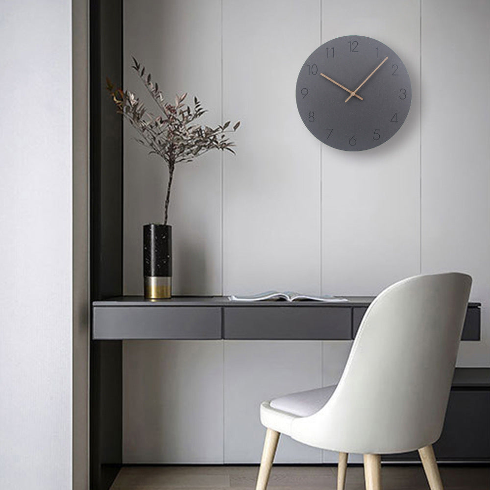 Horloge Murale Silencieuse Scandinave Minimaliste – 29 cm