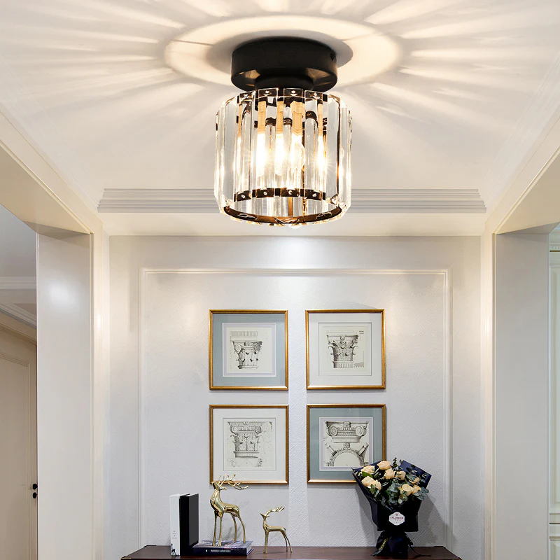 Plafonnier Moderne 1 Lumière | Éclairage Élégant pour Couloir