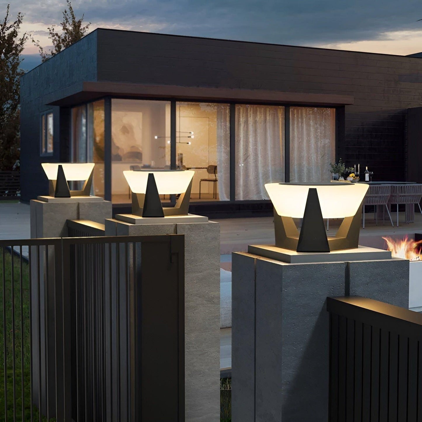 Lampe Solaire de Jardin Style Japonais – Éclairage Zen et Éco-Responsable pour Extérieur