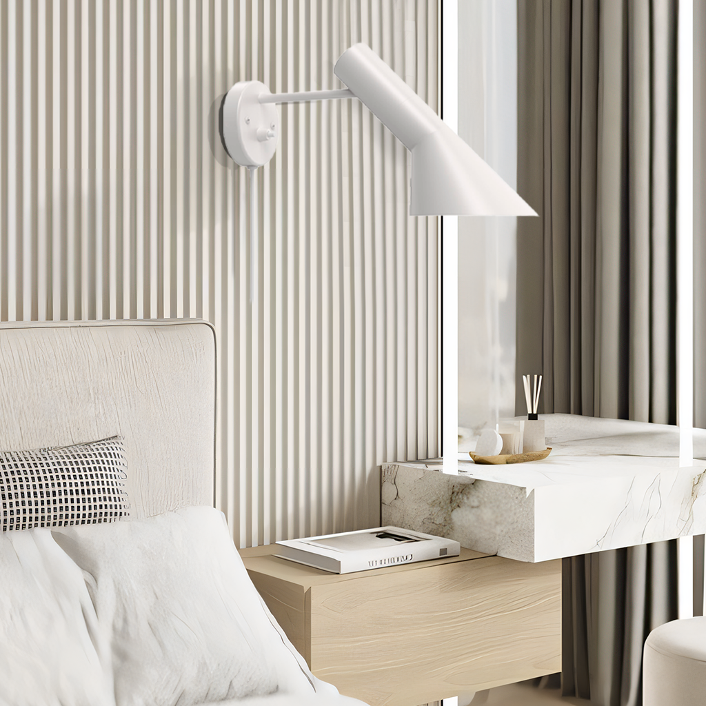 Applique Murale Géométrique Pessoa – Design Minimaliste et Éclairage Directionnel