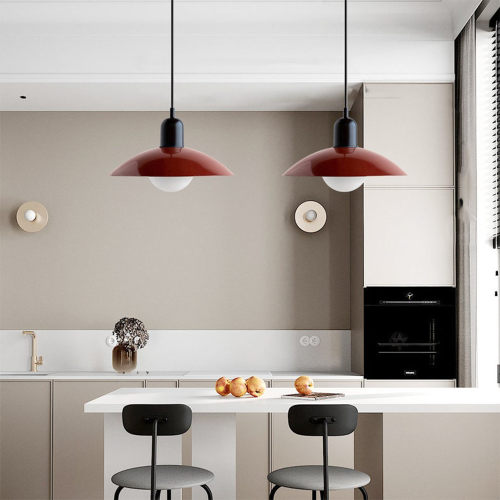 Macaron | Suspension Bauhaus en Verre Coloré – Éclairage Élégant et Moderne