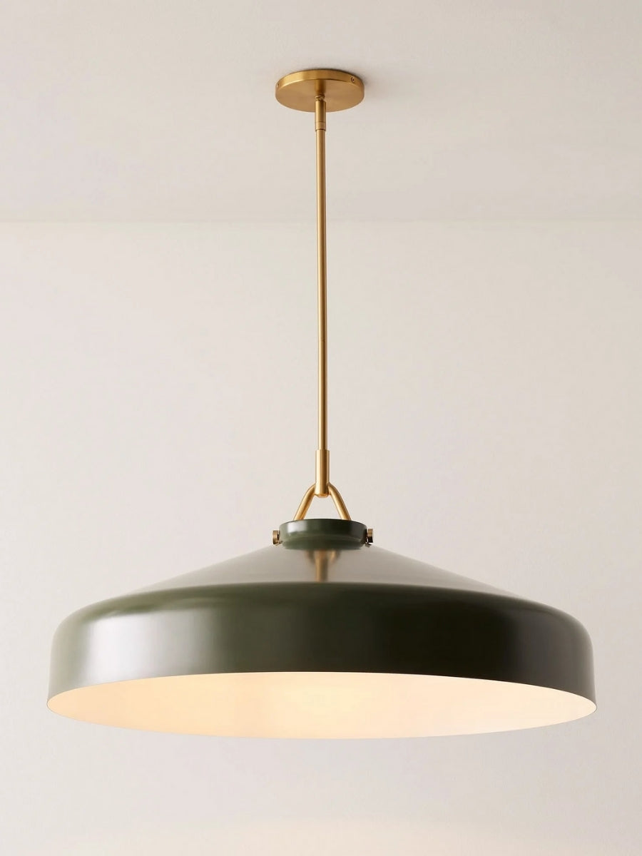 Suspension Nordique Métal Minimaliste Verre Dépoli