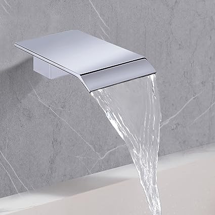 Mitigeur Mural Cascade Moderne – Robinet Design pour Salle de Bain
