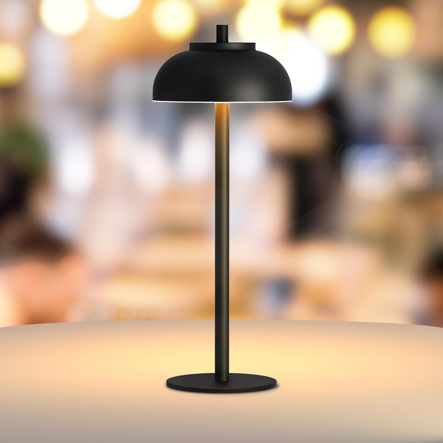DazzleLite – Lampe de Table Sans Fil avec Contrôle Tactile et Éclairage Personnalisable