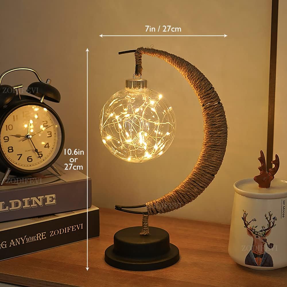 Lampe Lunaire Enchantée | Éclairage Magique et Apaisant