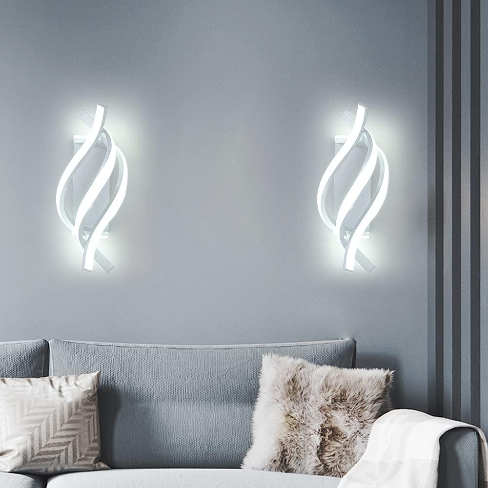 Applique Murale LED 22W Moderne Design en Spirale