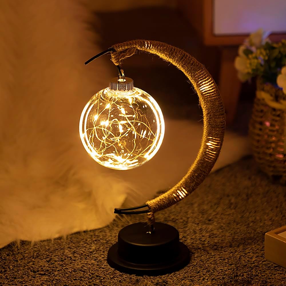 Lampe Lunaire Enchantée | Éclairage Magique et Apaisant
