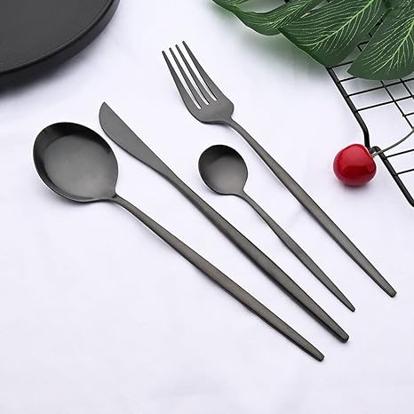 Luxus – Ensemble de Couverts Élégant en Acier Inoxydable
