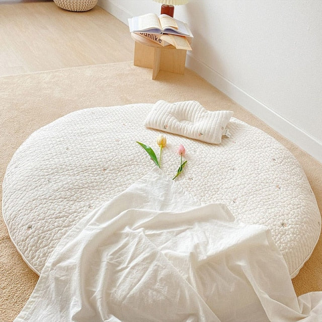 Tapis d’Éveil Bébé avec Motif Ours – Confort et Sécurité pour les Premiers Mouvements