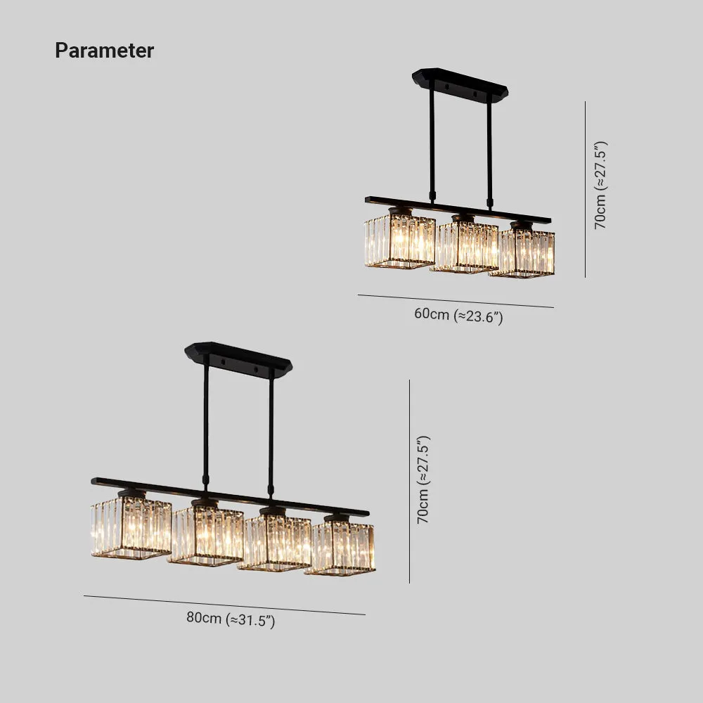 Lampes Suspendues Nordic | Designer à Multi-Têtes en Verre pour Îlot