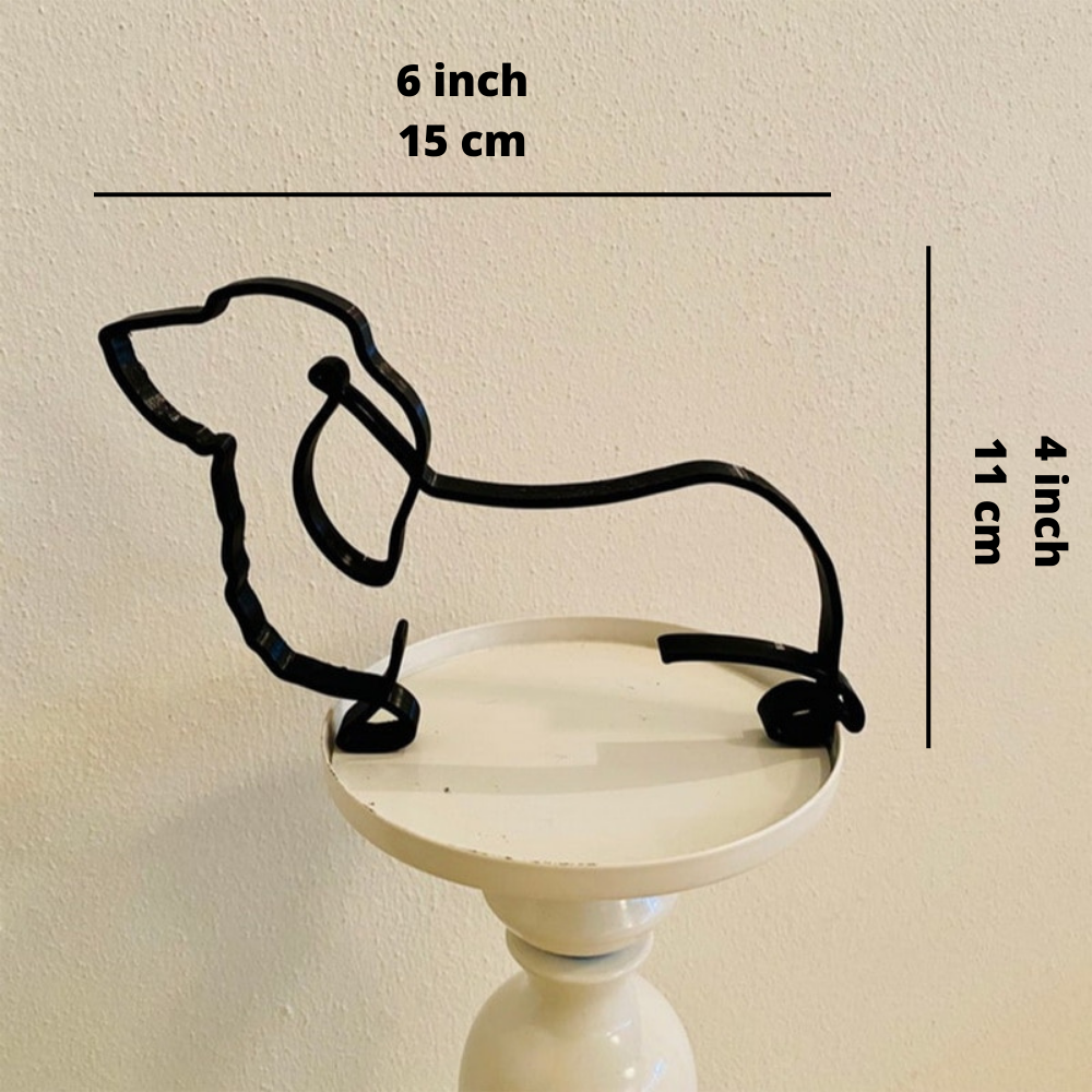Sculptures Déco en Fer – Chiens et Chats Artistiques pour Maison et Bureau