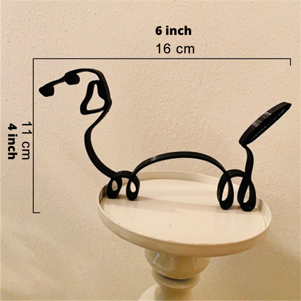 Sculptures Déco en Fer – Chiens et Chats Artistiques pour Maison et Bureau