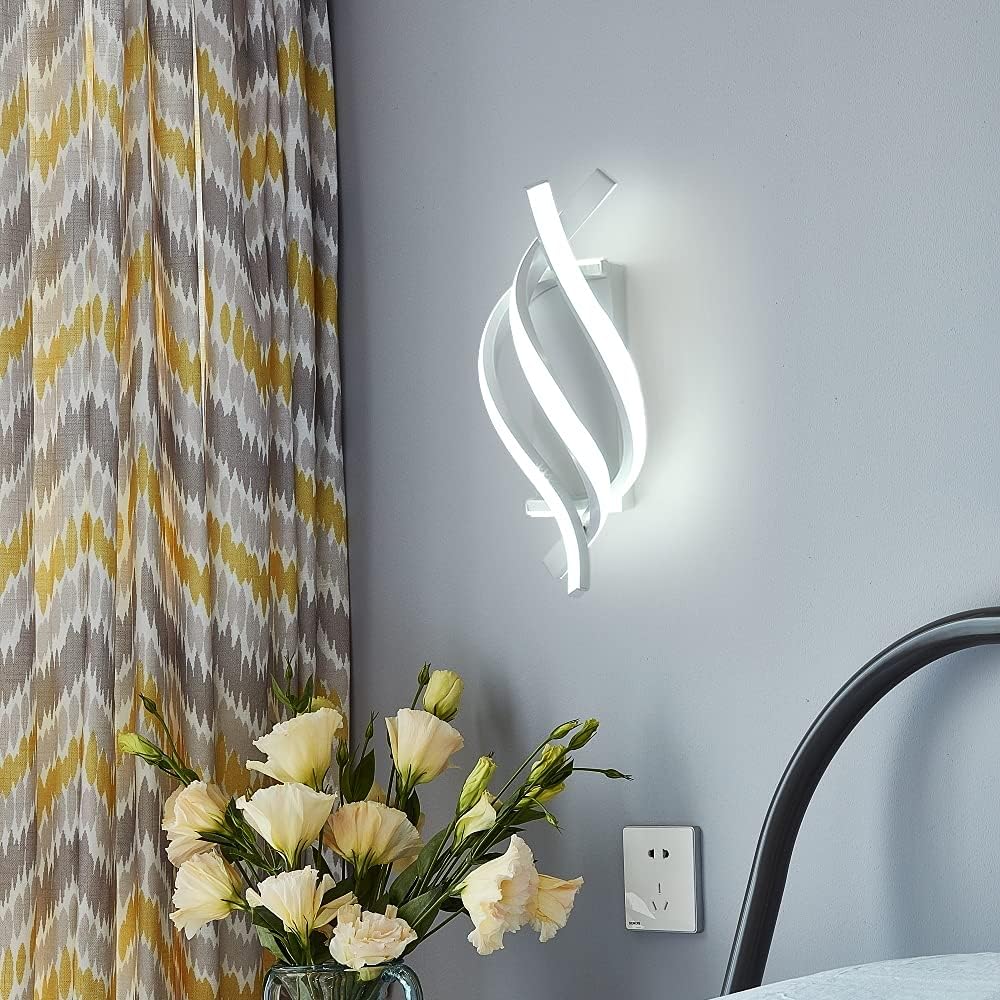 Applique Murale LED 22W Moderne Design en Spirale