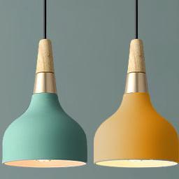 Suspension Macaron Moderne, 1 Lumière, Style Scandinave