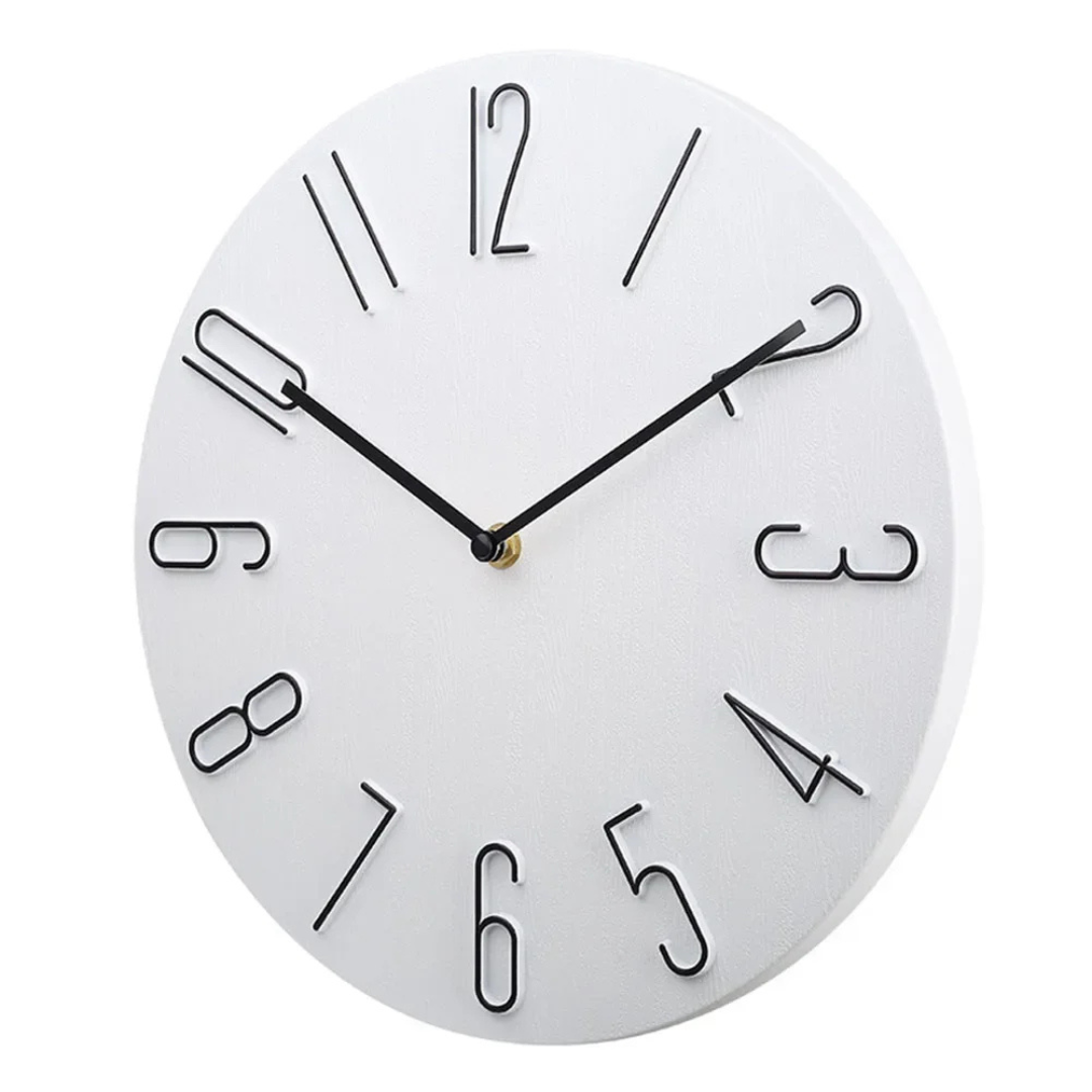 Horloge Murale Élégante Kiklos – Design Coloré et Silencieux pour une Déco Moderne