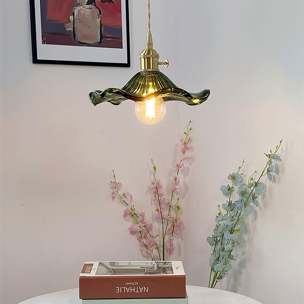 Lampe Fleur d'Hibiscus Élégante | Éclairage Tropical et Raffiné