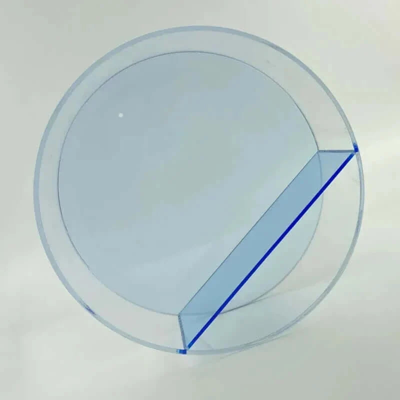 Étagère Murale Ronde en Acrylique Style Années 80 – Élégance Rétro et Praticité Moderne
