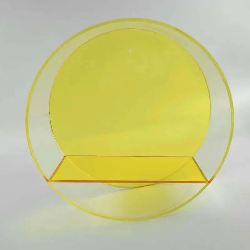 Étagère Murale Ronde en Acrylique Style Années 80 – Élégance Rétro et Praticité Moderne