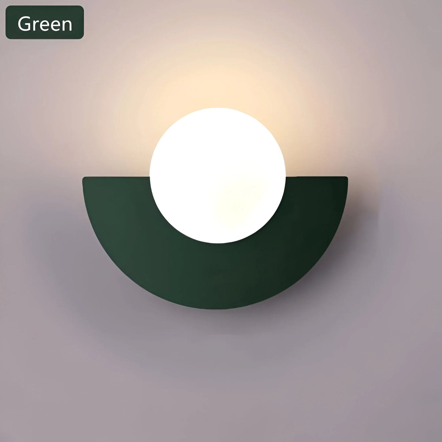 Applique Murale Moderne Demi-Cercle