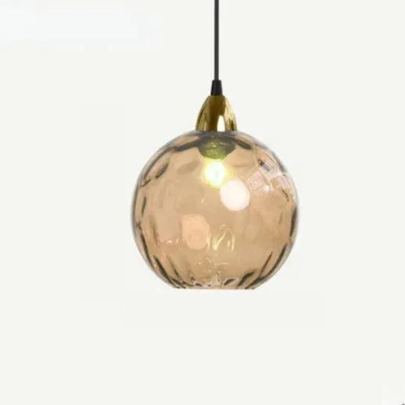 LumièreVerre | Suspension en Verre Sphérique | Éclairage Élégant et Moderne