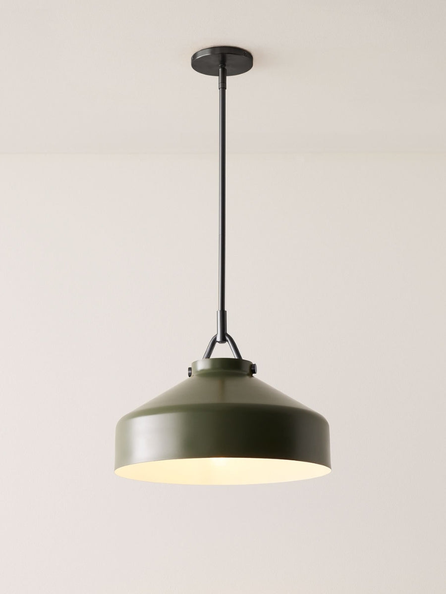 Suspension Nordique Métal Minimaliste Verre Dépoli