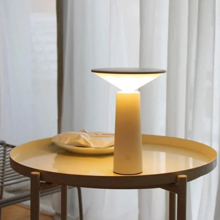 Lampe LED Rotative Portable – Design Minimaliste Rechargeable