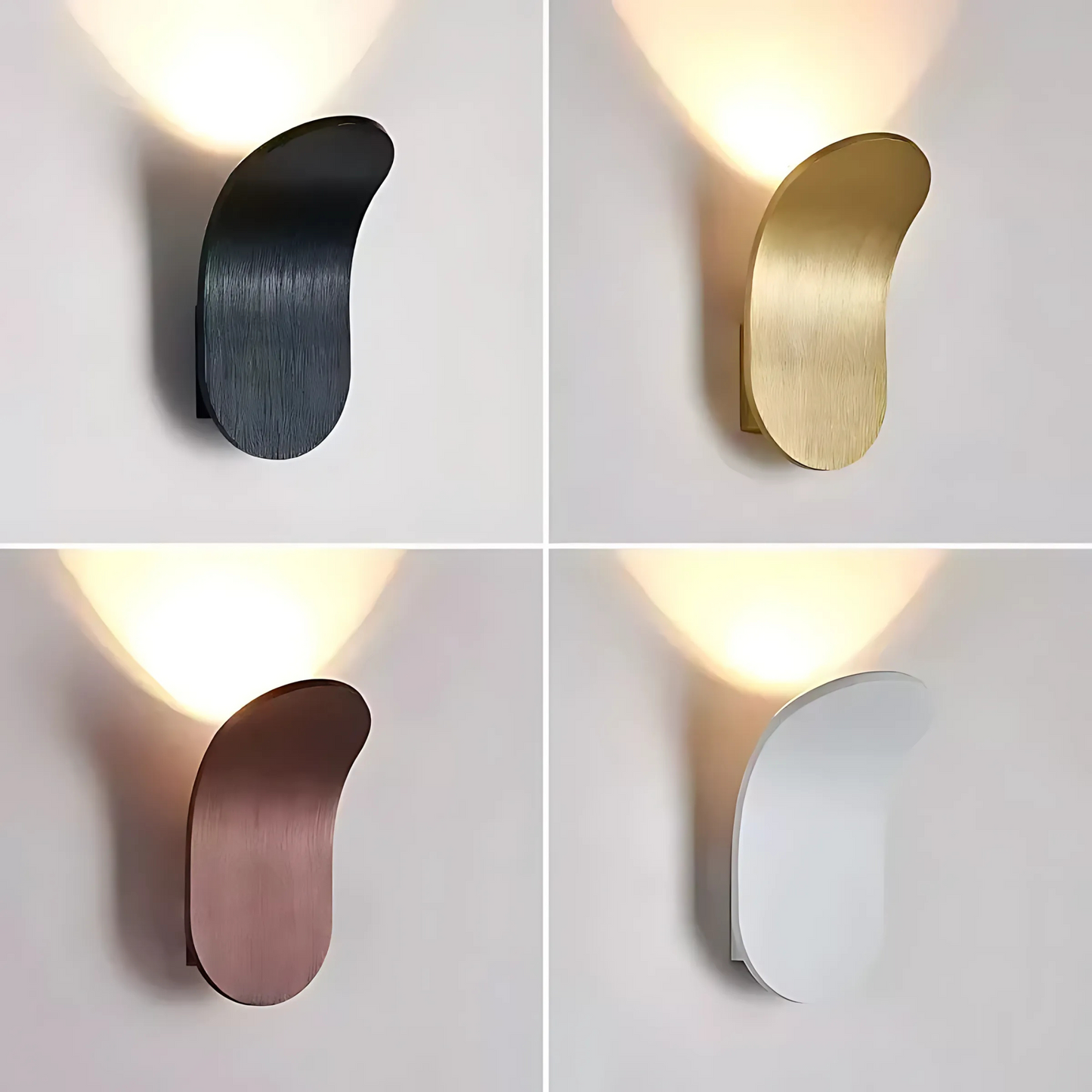 Applique Murale Kallio, Métal Brossé, LED 3000–6000K