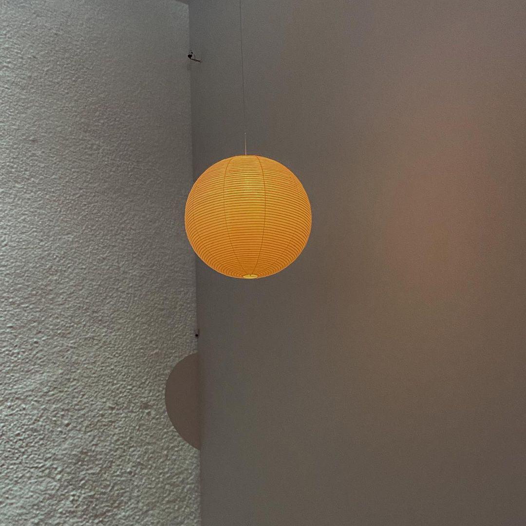 Lampe Suspendue Papier Washi, Style Akari, Ø30–80cm
