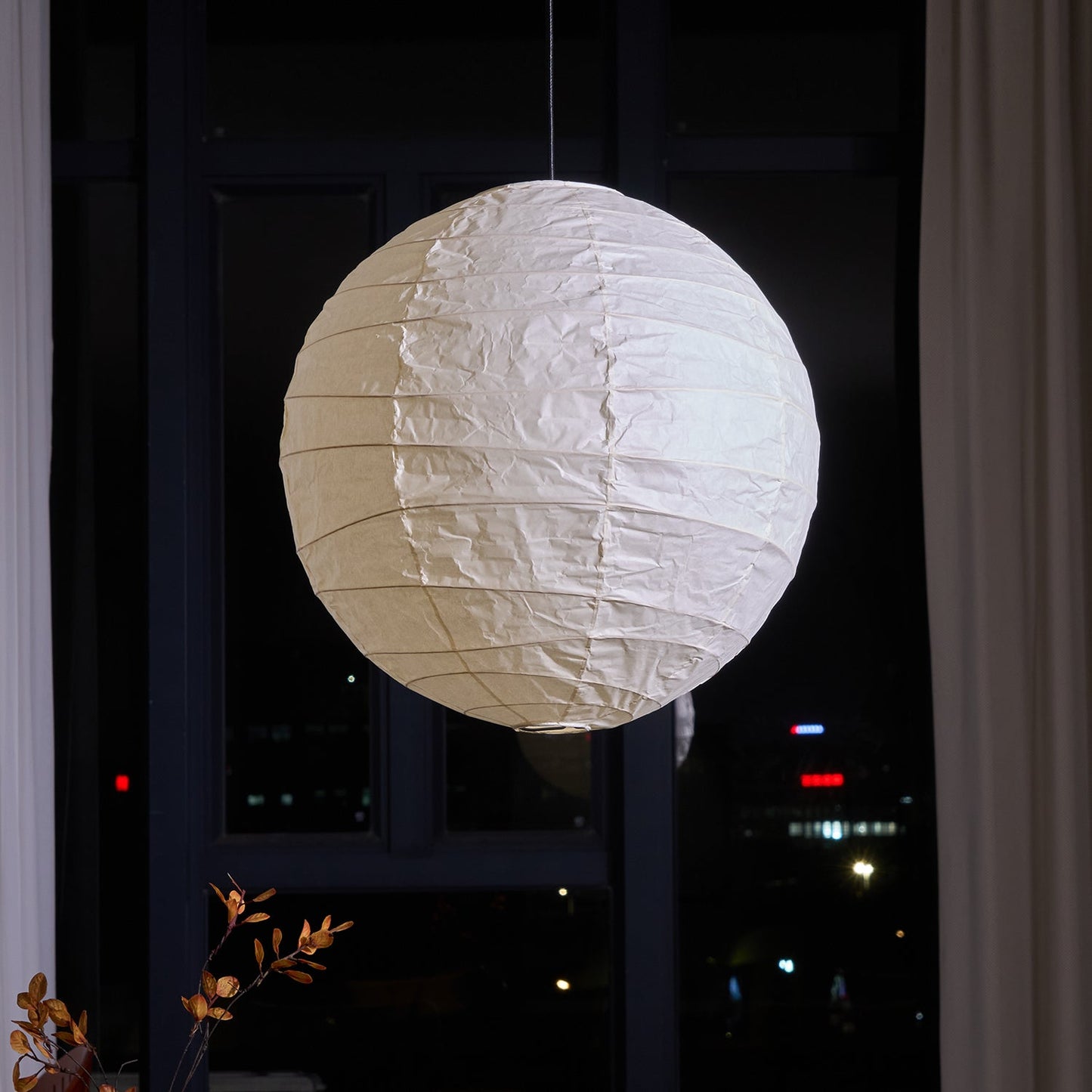 Suspension Akari – Lanterne Papier Washi Japonais