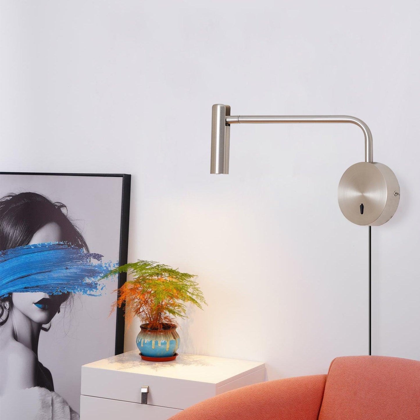 Applique Murale LED Orientable – Aluminium Moderne
