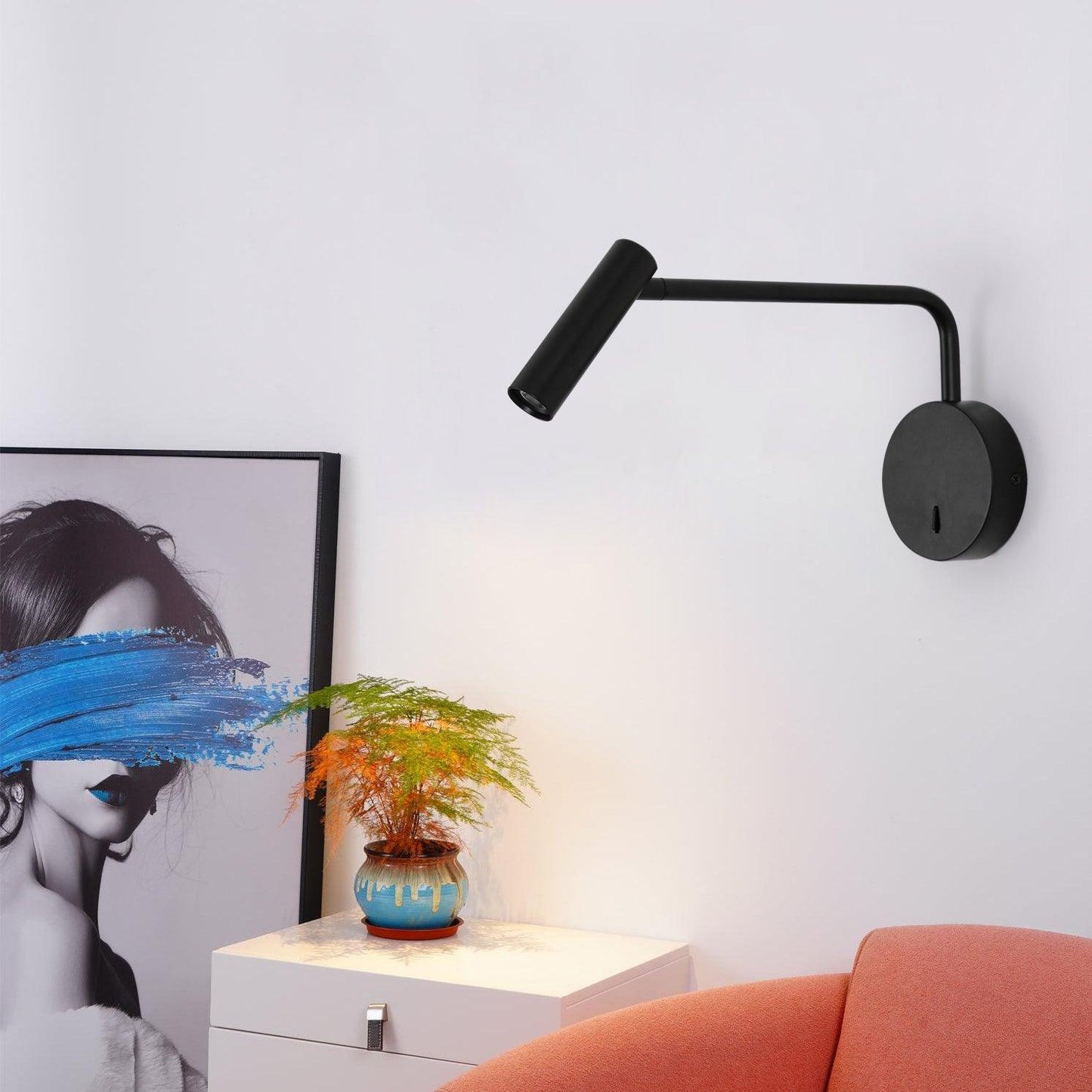 Applique Murale LED Orientable – Aluminium Moderne