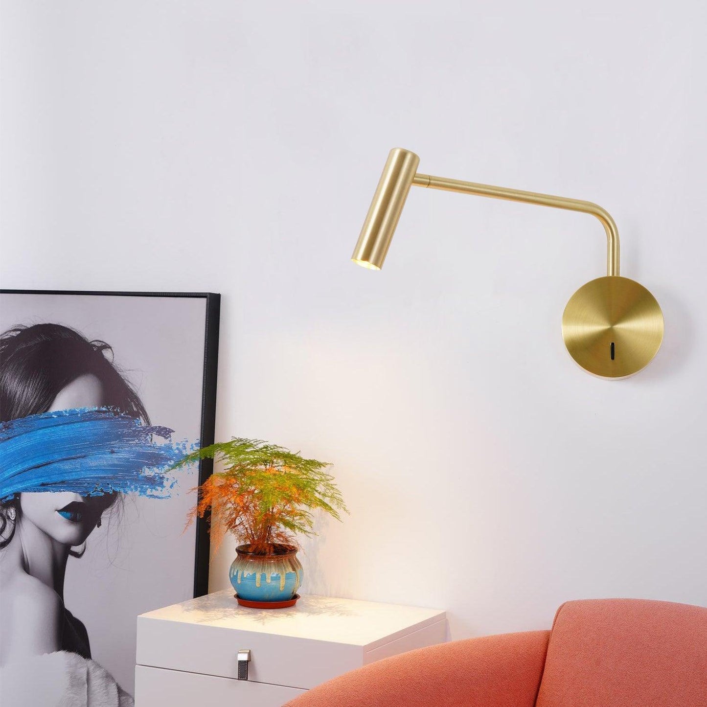Applique Murale LED Orientable – Aluminium Moderne