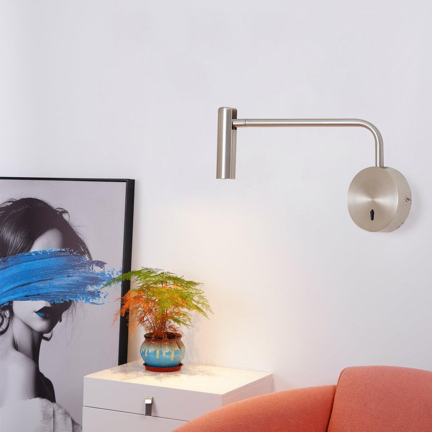 Applique Murale LED Orientable – Aluminium Moderne