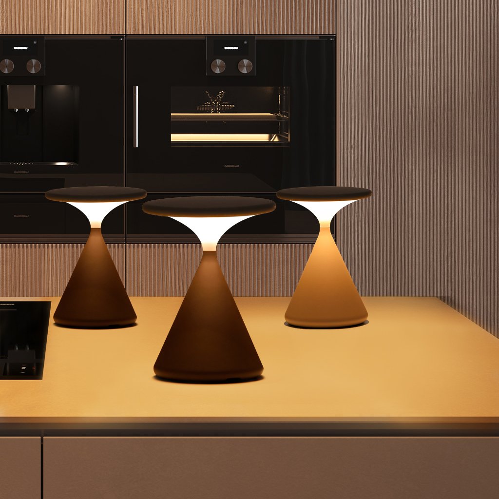 Lampe de Table Sans Fil Aéron – Élégance Intemporelle et Mobilité Totale
