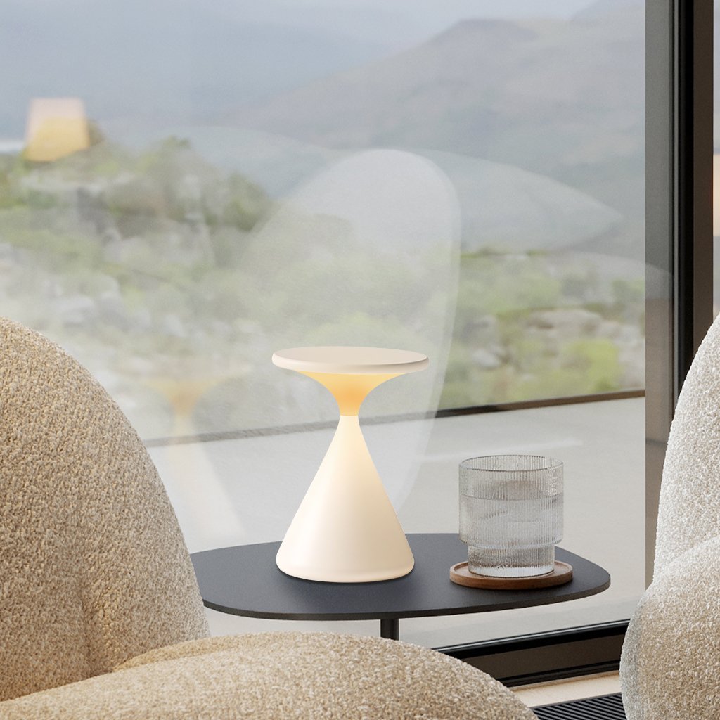 Lampe de Table Sans Fil Aéron – Élégance Intemporelle et Mobilité Totale