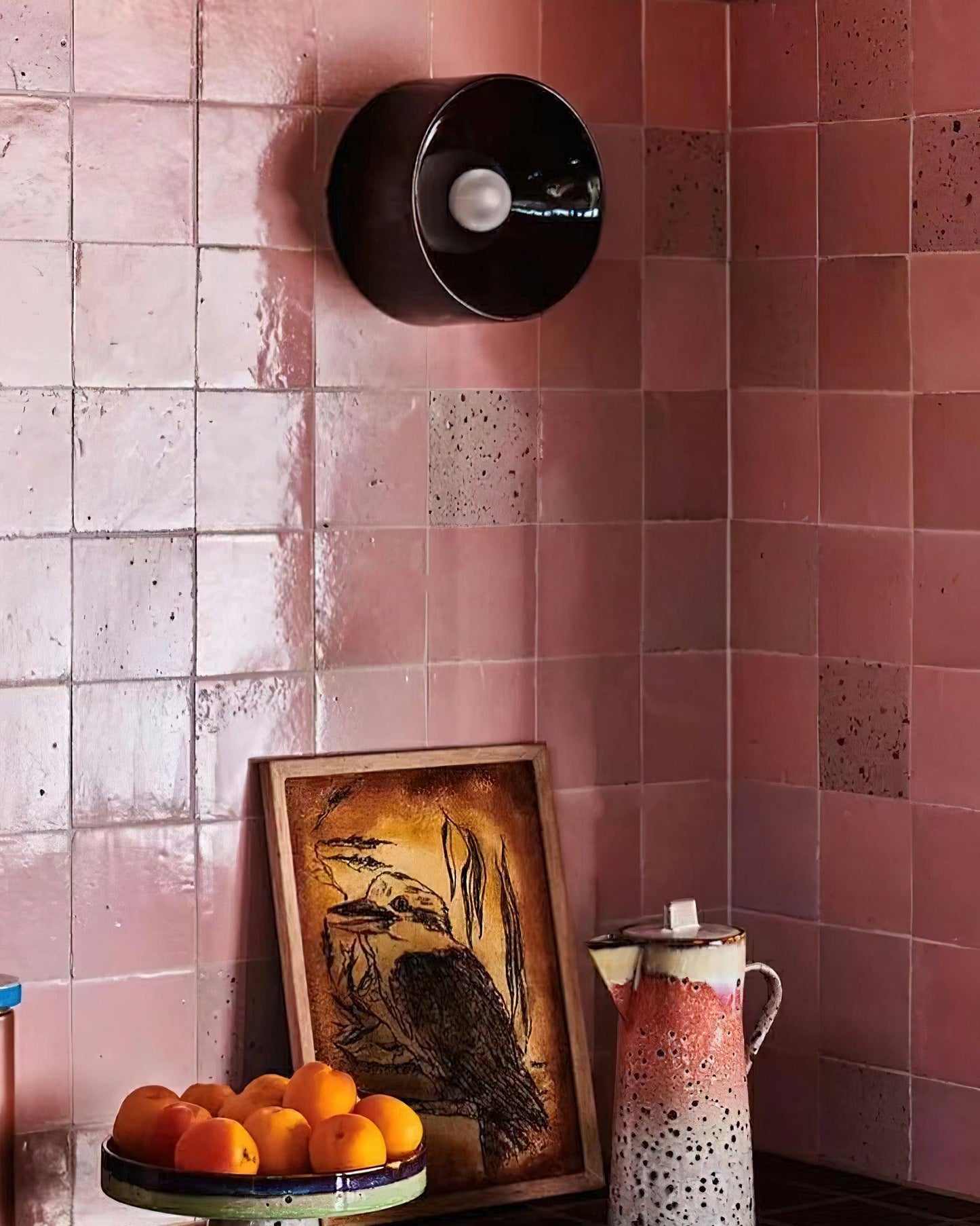 Applique Murale Anton Mini – Élégance Artisanale en Céramique pour Mur ou Plafond