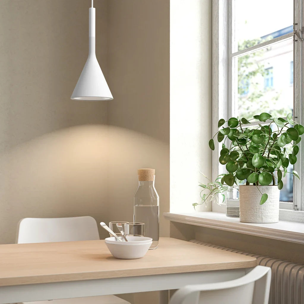 Suspension Laval – Élégance Industrielle en Ciment pour un Intérieur Tendance