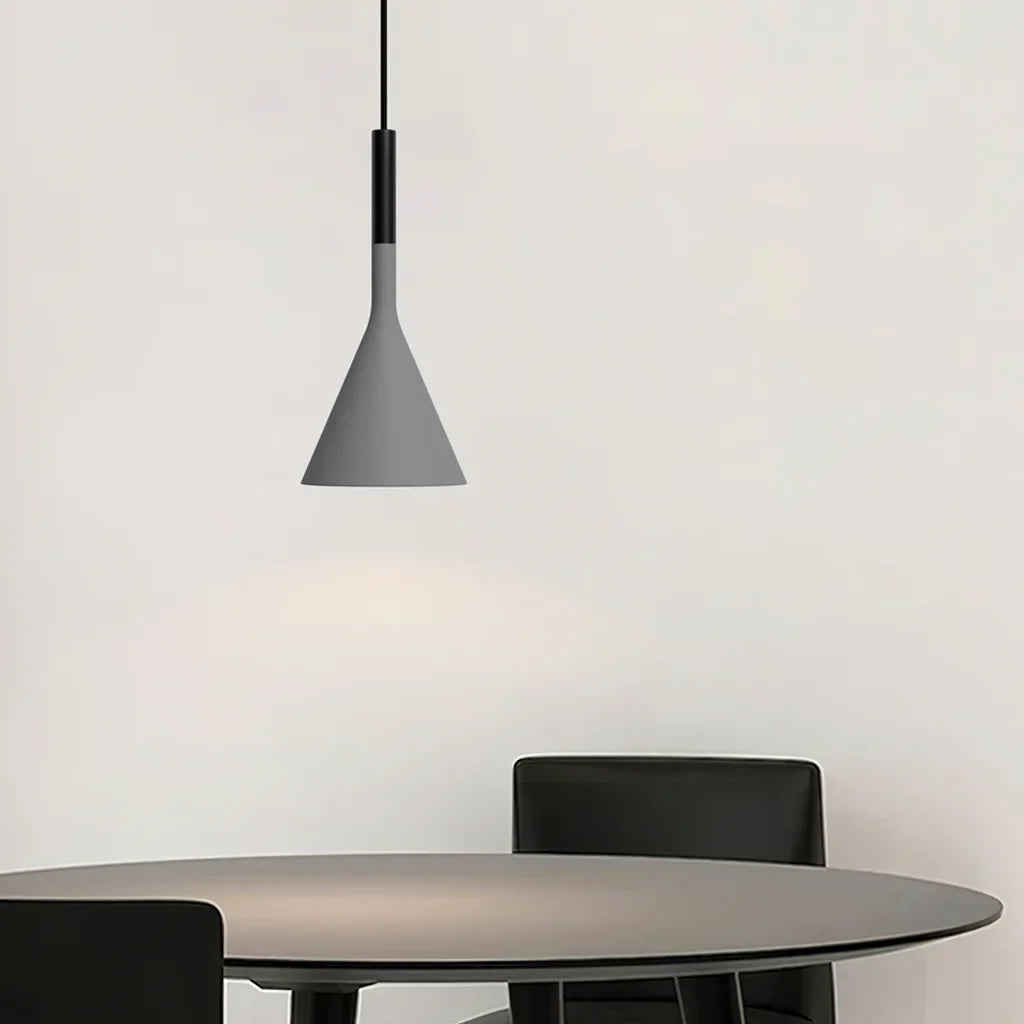 Suspension Laval – Élégance Industrielle en Ciment pour un Intérieur Tendance