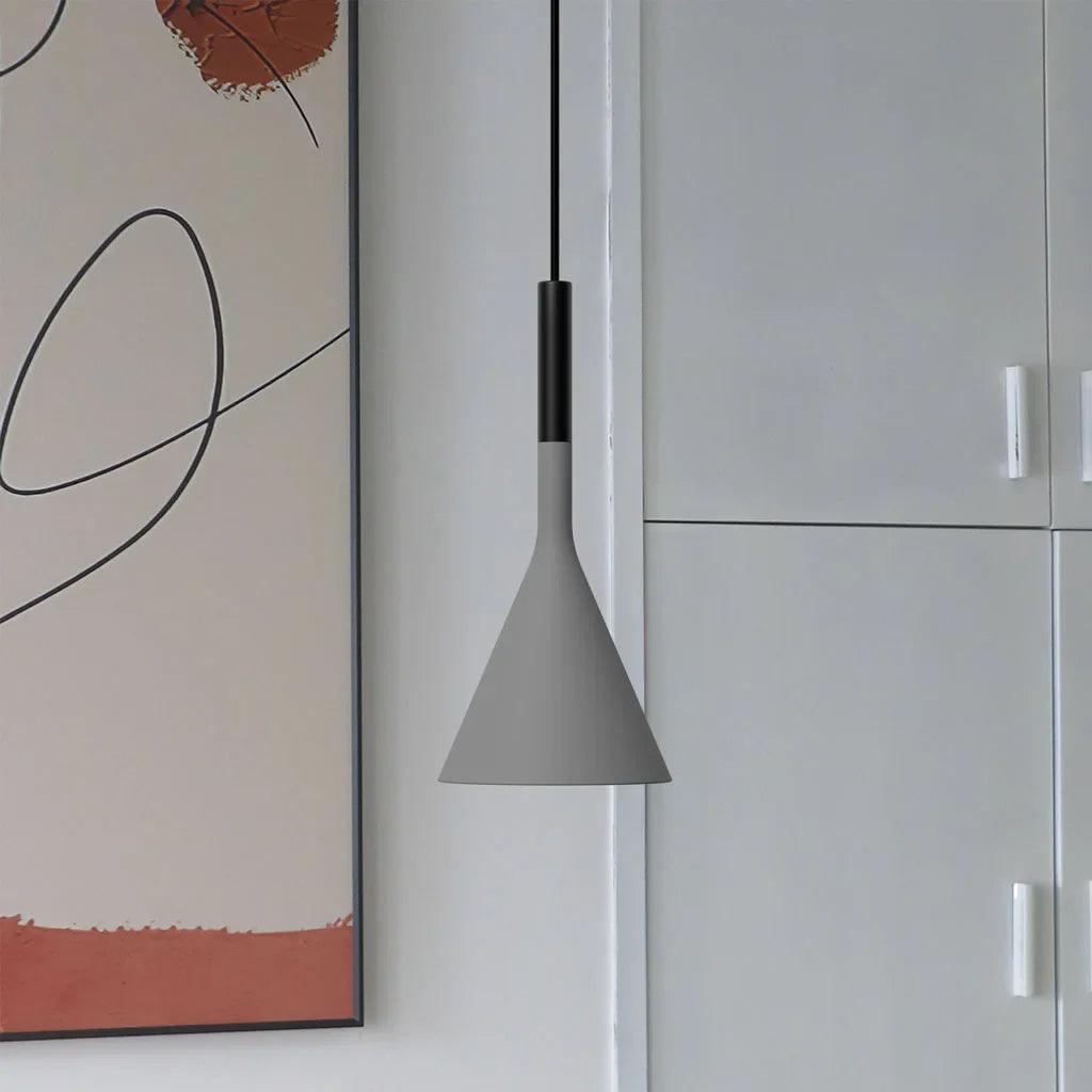 Suspension Laval – Élégance Industrielle en Ciment pour un Intérieur Tendance