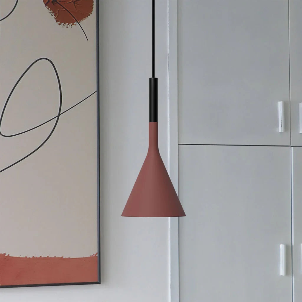 Suspension Laval – Élégance Industrielle en Ciment pour un Intérieur Tendance