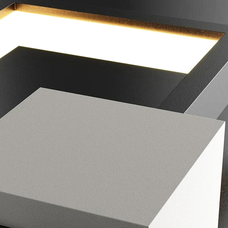Applique Murale LED Design Géométrique Doré