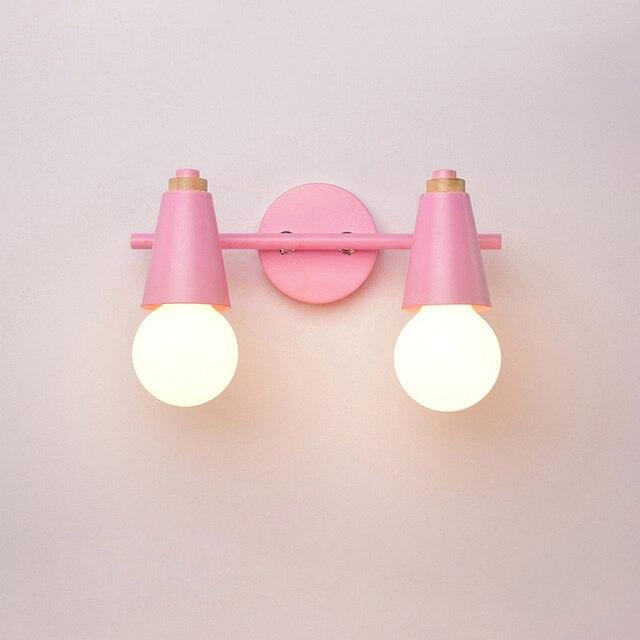Applique Murale LED Ari – Métal & Bois, 2/3 Têtes